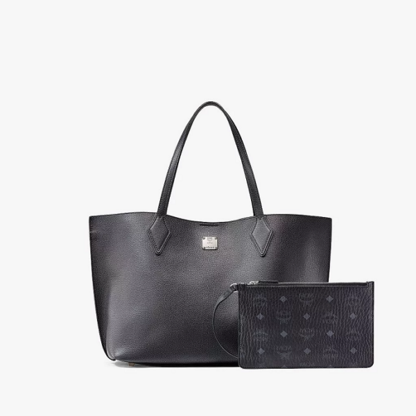 Túi MCM Yris Shopper Tani Leather Black MWPAAYS01BK001 - Hình ảnh 7