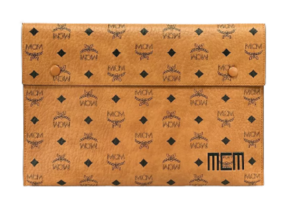 Túi MCM Medium Tri Pouch In Visetos Mix Cognac MXZBSVI04CO001