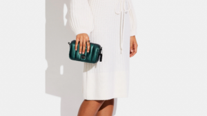 Tui Coach Dinky 18 With Quilting 'Metallic Dark Green' C6622-V5TFU