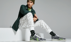 Alternative view of Giày Nike Air Force 1 '07 LX 'Grey Camo' CV1725-001