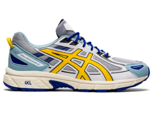 Alternative view of Giày Asics Men's Gel-Venture 6 'Grey Vibrant Yellow' 1201A366-021