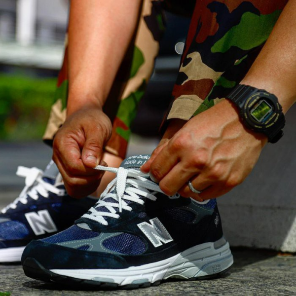 Giày New Balance 993 'Navy White' MR993NV - Hình ảnh 4