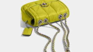 Tui Coach Pillow Madison Quilting Shoulder 18 'Yellow' CA086-LHUCZ