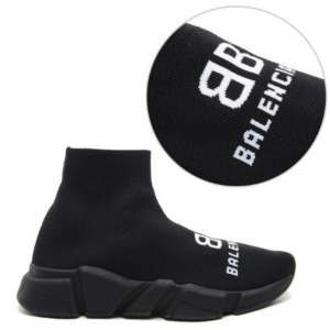 Alternative view of Giày Balenciaga Wmns Recycled Speed Sneaker 'Black' 617192-W2A51-1000