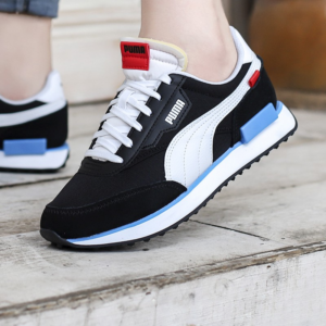 Alternative view of Giày Puma Future Rider 'Play On Black Ibiza Blue' 371149-14