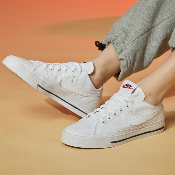 Giày Nike Court Legacy Canvas 'White' CW6539-100 - Hình ảnh 2