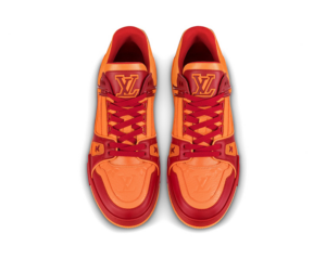 Buy Replica Louis Vuitton LVXNBA LV Trainer Mule Sandals In Red