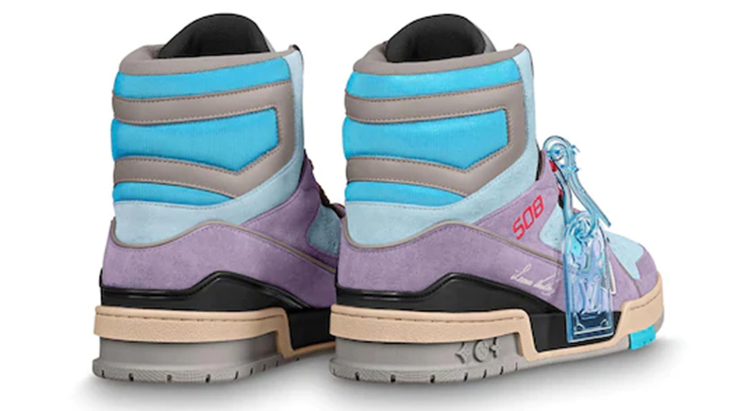 Buy Louis Vuitton Trainer Sneaker Boot 'Purple' - 1A7R0P