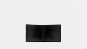 Vi Coach Slim Billfold Wallet In Signature Canvas 'Denim' 3004-QBOH0