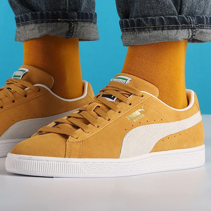Giày Puma Suede Classic 21 'Honey Mustard' 374915-05 - Authentic-Shoes