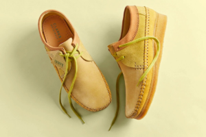 Giay Clarks x LVC Weaver 'Yellow Combi' 261-60321