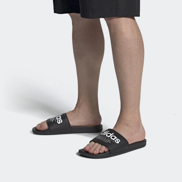Dép Adidas Adilette Comfort 'Black' FX4293 - Ảnh 2
