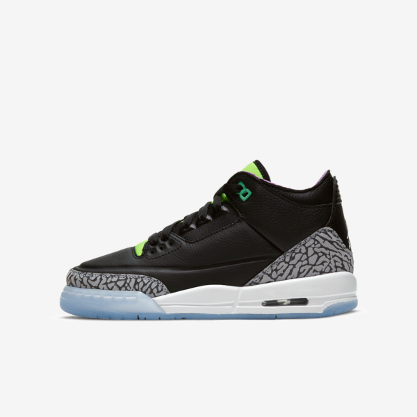 Giày Nike Air Jordan 3 Retro GS 'Electric Green' DA2304-003 - Hình ảnh 4