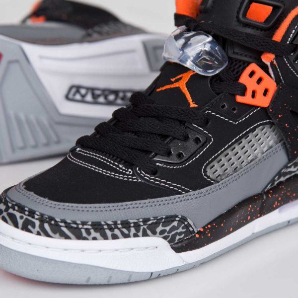 Giày Nike Jordan Spizike GS 'Black Electric Orange' 317321-080 - Hình ảnh 5