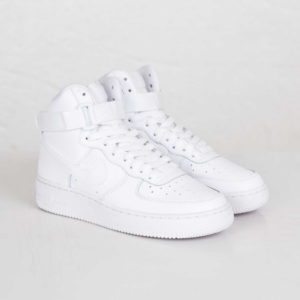 Alternative view of Giày Nike Air Force 1 High GS 'White' 653998-100