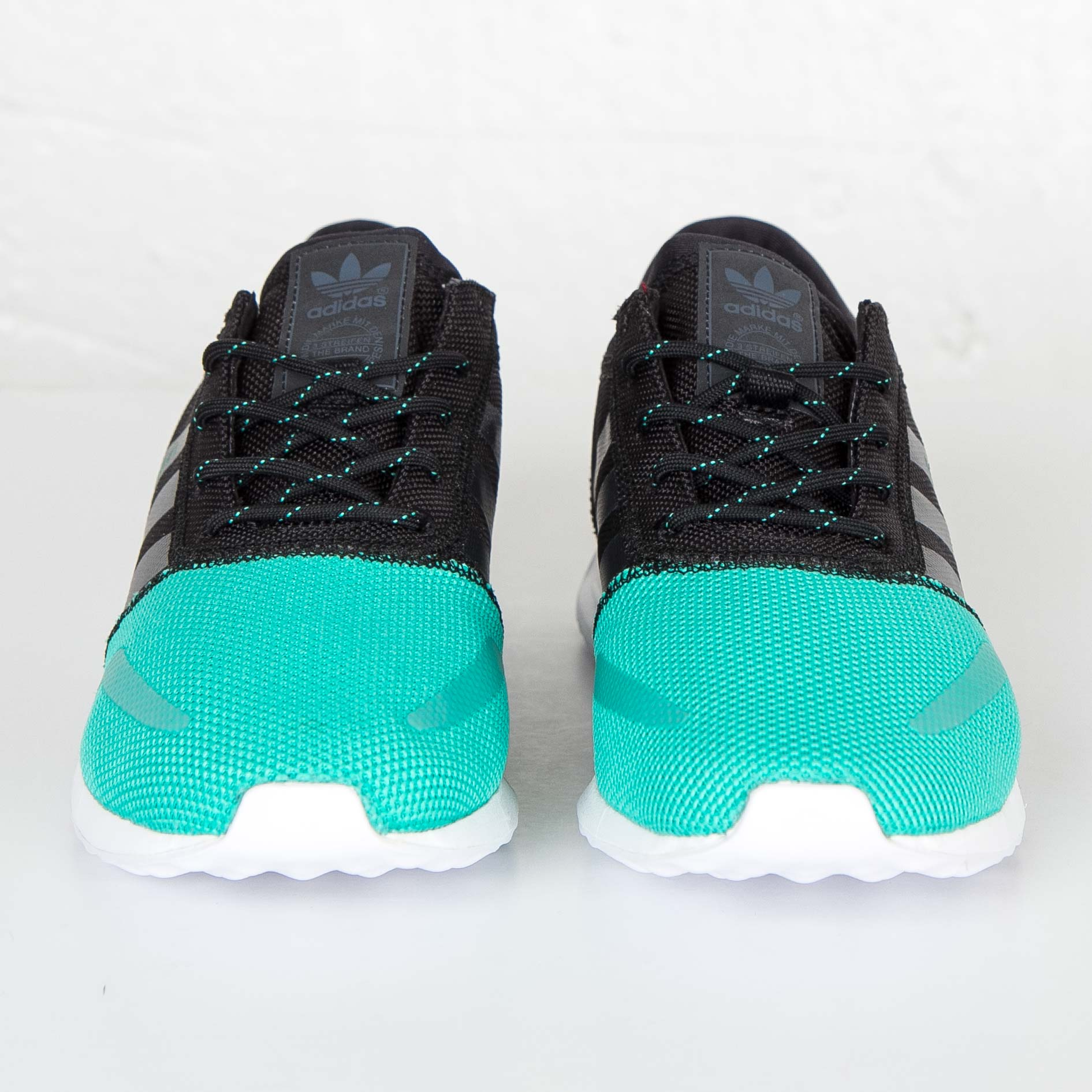 Gi y Adidas Los Angeles Black Blue Mint S79023 1