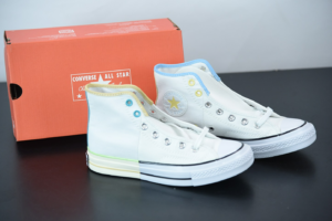 Giay Converse Chuck 70 High 'White Pack Chambray Blue' 171179C