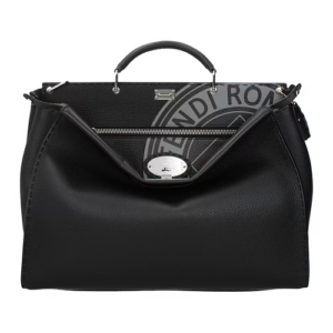 Túi Fendi Handbags Peekaboo Selleria Men Leather Black 7VA388-A4BH-F0B1J