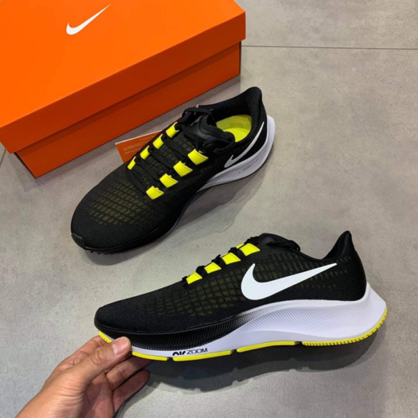 Giày Nike Air Zoom Pegasus 37 'Black Opti Yellow' BQ9646-007 - Hình ảnh 2