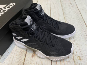 Giay Adidas Pro Bounce 2018 'Black White' FW5746