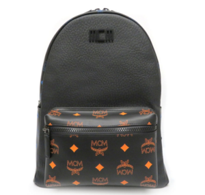 Balo MCM Splash Logo Print Backpack 'Black' MMKBASX04BK001