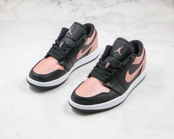 Giày Nike Air Jordan 1 Low GS 'Crimson Tint' 553560-034 - Hình ảnh 7