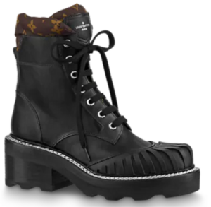 L.V LV Beaubourg Ankle Boot Black For Women LV 1A94N6 in 2023