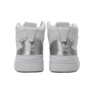 Alternative view of Giày Adidas Forum Mid Refined White Metallic Silver D98182