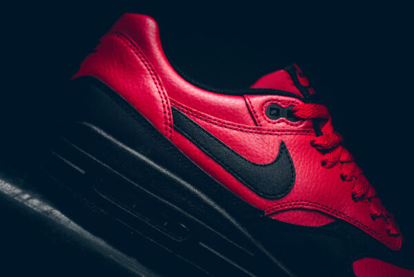 Giày Nike Air Max 1 Leather Premium 'Gym Red Black' 705282-600 - Hình ảnh 8