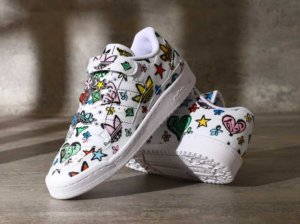 Alternative view of Giày Adidas Jeremy Scott Forum 84 Low 'White Graffiti' GX9668