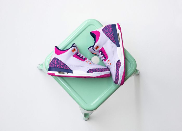 Giày Nike Air Jordan 3 "Retro Barely Grape" 441140-500 - Ảnh 7