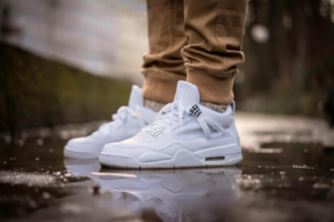 Giay Nike Air Jordan 4 Retro 'Pure Money' 308497-100