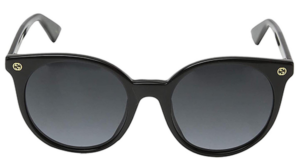 Kính Gucci Black Round Acetate Womens Sunglasses GG0091S001