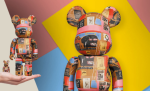Alternative view of Mô Hình Bearbrick Andy Warhol x Jean-Michel Basquiat #2
