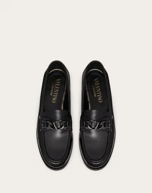 Giay Valentino Garavani Loafer in Calfskin 1Y2S0G03GIS0NO