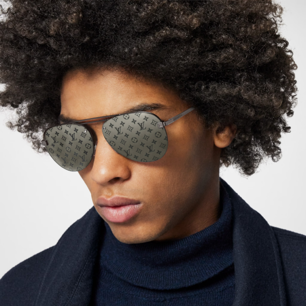 Kính Louis Vuitton Clockwise 'Dark Gun' Z1019E - Hình ảnh 4