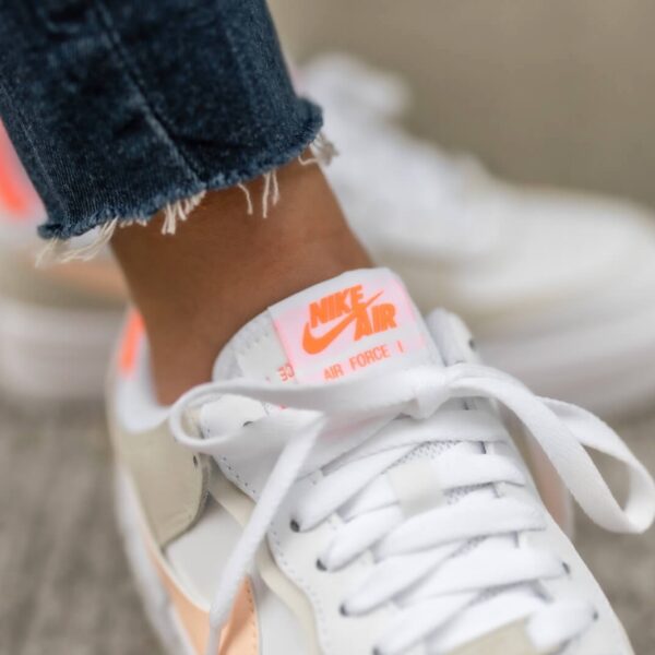 Giày Nike Wmns Air Force 1 Low Shadow 'White Bright Mango' DH3896-100 - Hình ảnh 2