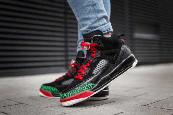 Giày Nike Air Jordan Spizike GS 'Black Varsity Red' 2017 317321-026 - Hình ảnh 6