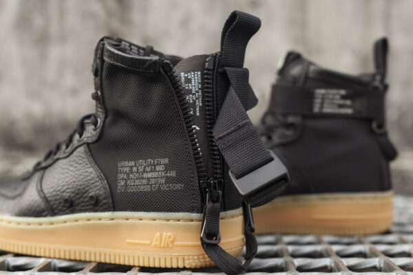 Giày Nike SF Air Force 1 Mid 'Black Gum' AA3966-002 - Hình ảnh 2