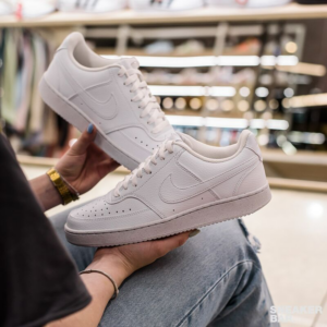 Giay Nike Court Vision Low Next Nature 'Triple White' DH2987-100