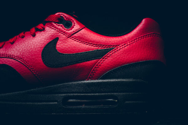 Giày Nike Air Max 1 Leather Premium 'Gym Red Black' 705282-600 - Hình ảnh 6