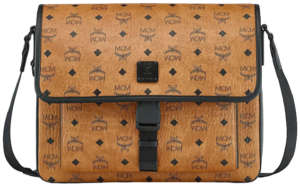 Túi MCM Klassik Messenger in Visetos 'Cognac' MMMCAKK02CO001