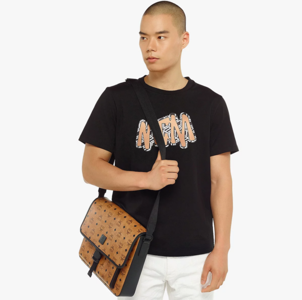 Túi MCM Klassik Messenger in Visetos 'Cognac' MMMCAKK02CO001 - Hình ảnh 2