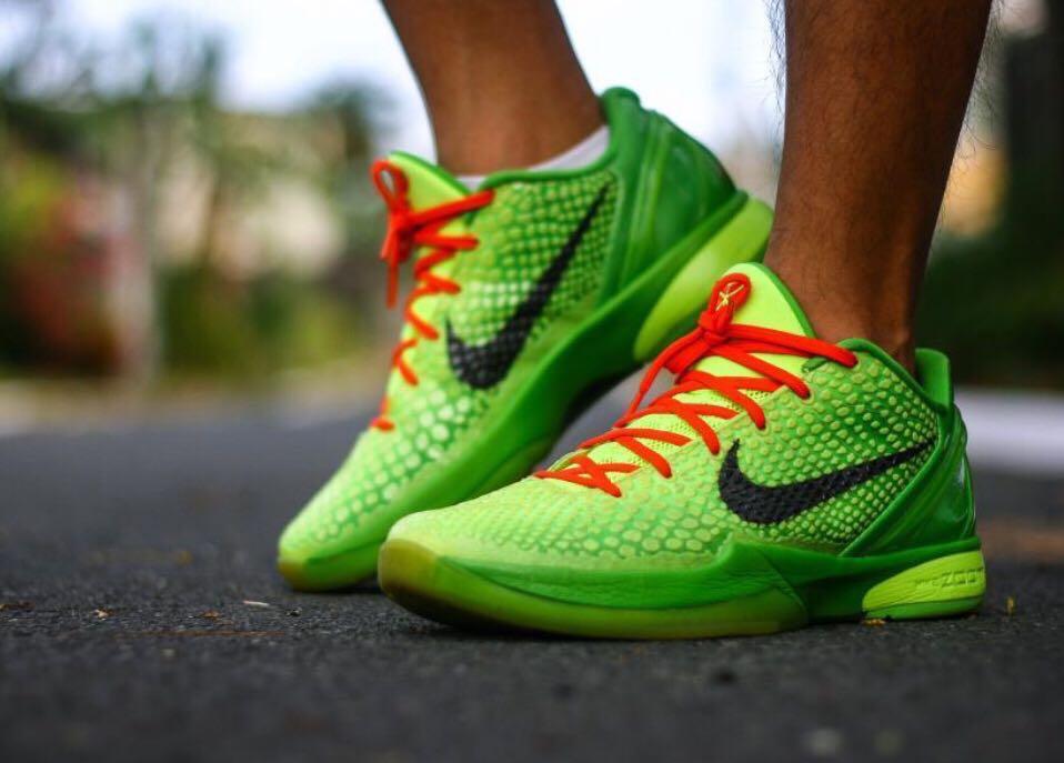 Giày Nike Zoom Kobe 6 Protro 'Grinch' Cw2190-300 - Authentic-Shoes
