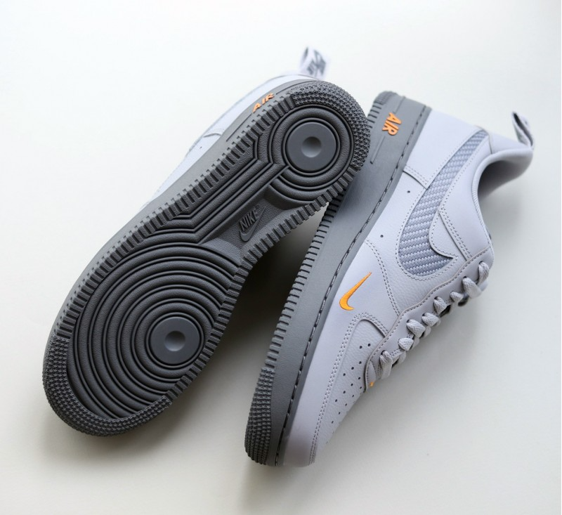 Nike Air Force 1 Low Grey Orange DR0155-001 