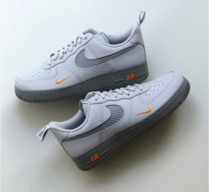 Giay Nike Air Force 1 Low 'Wolf Grey Kumquat' DR0155-001