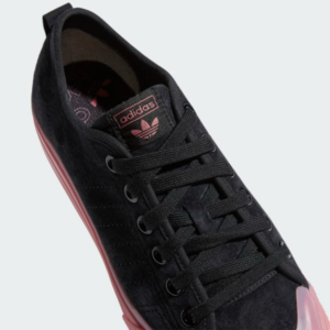 Alternative view of Giày Adidas Wmns Nizza Platform Low 'Pink Black' FX9188