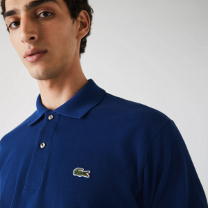 Alternative view of Áo Lacoste Classic Fit Polo Shirt 'Blue' L1212-HBM