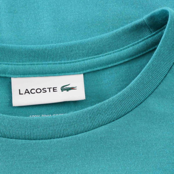 Áo Lacoste Cotton Jersey T shirt Blue TH6709-S5J - Hình ảnh 4