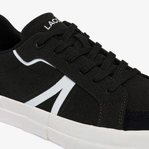 Giay Lacoste L004 Canvas 'Black' 43CMA0055